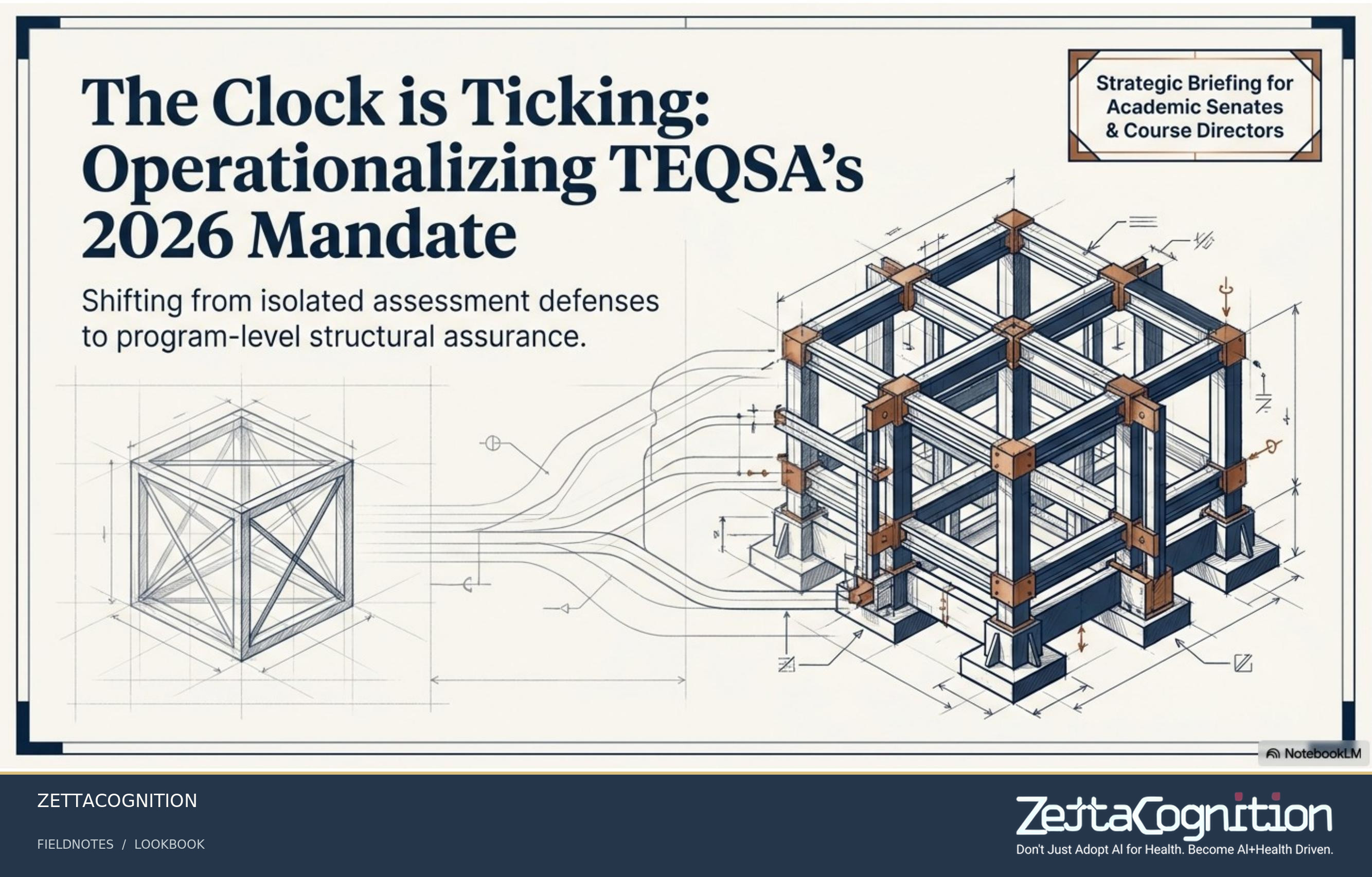 Operationalizing the 2026 TEQSA Mandate, slide 1 of 8