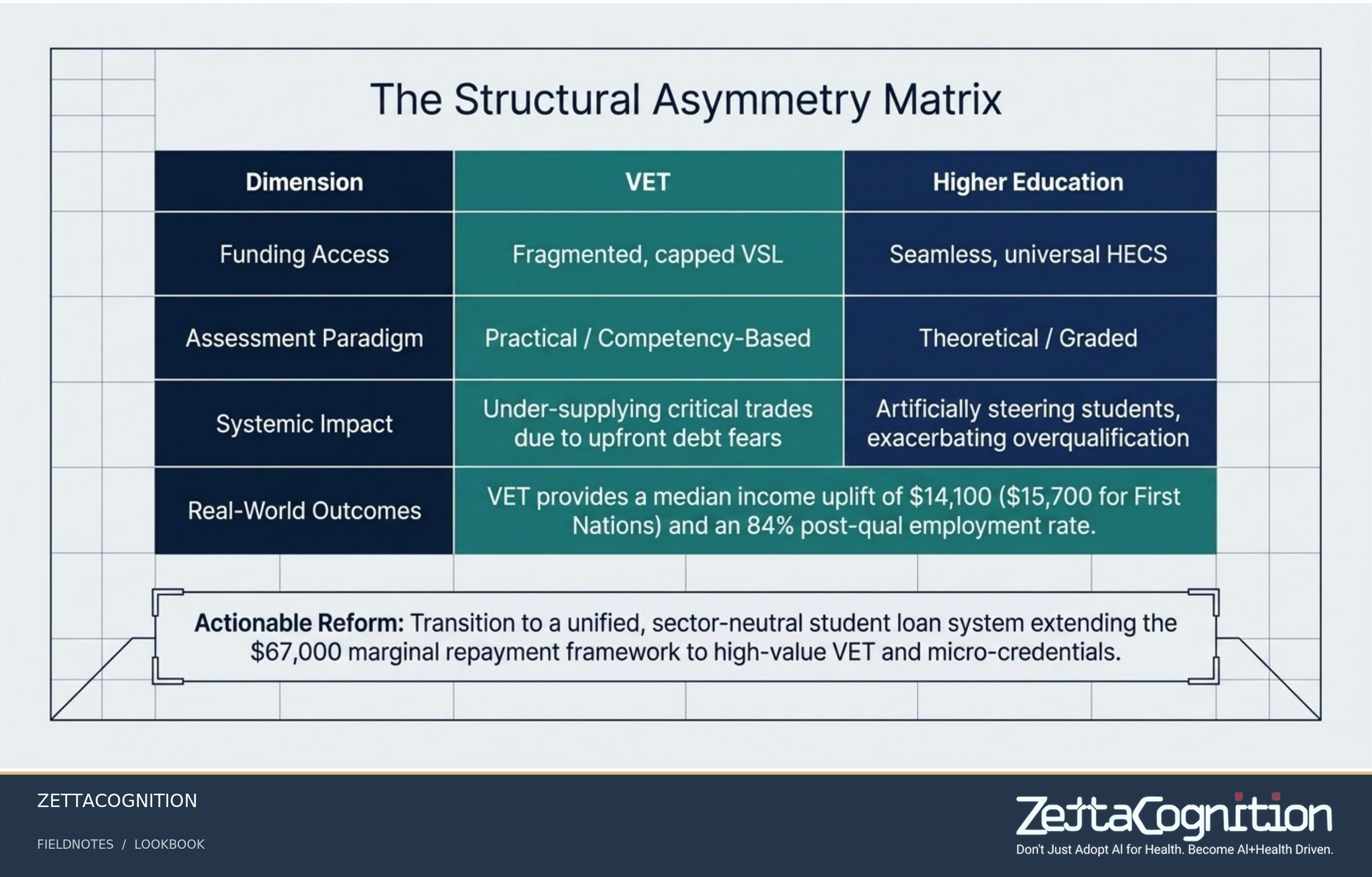Australia's Unified Tertiary Blueprint, slide 4 of 8