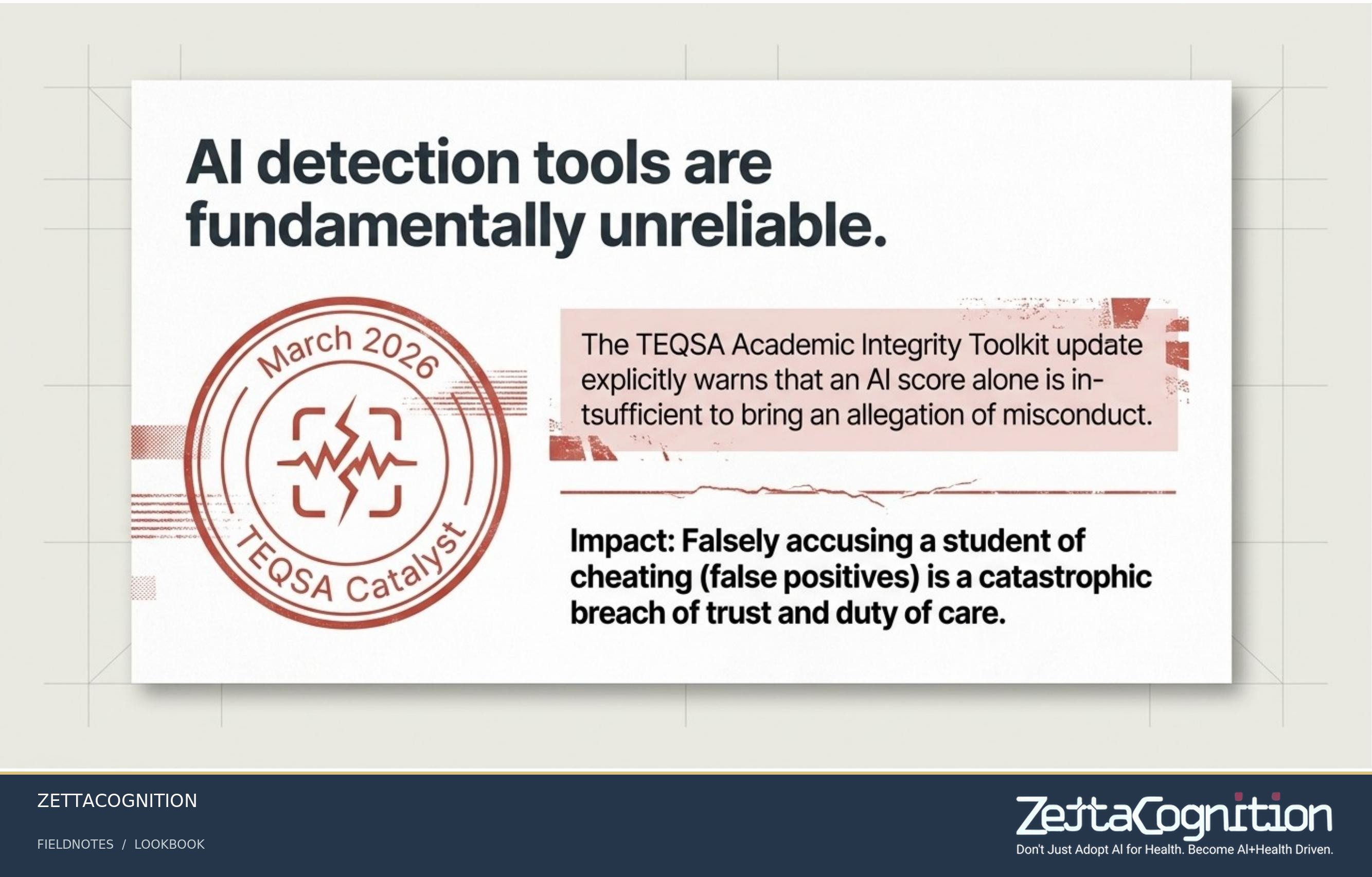 Beyond AI Detection, slide 3 of 8