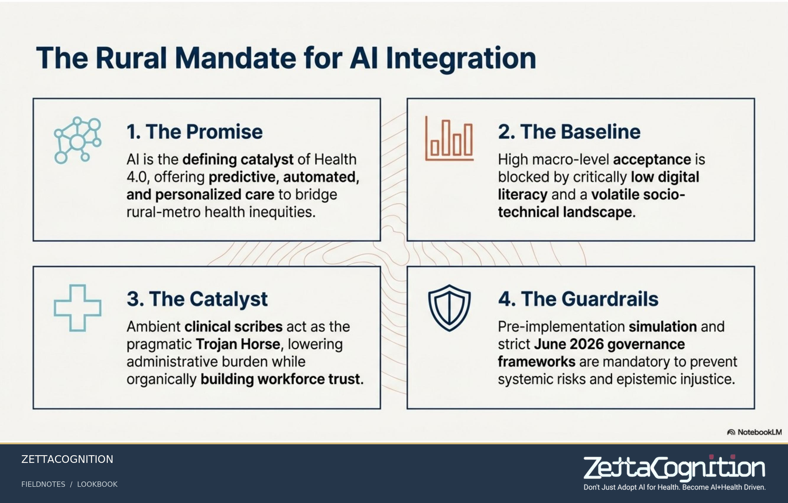 Rural Health 4.0 Blueprint, slide 2 of 8