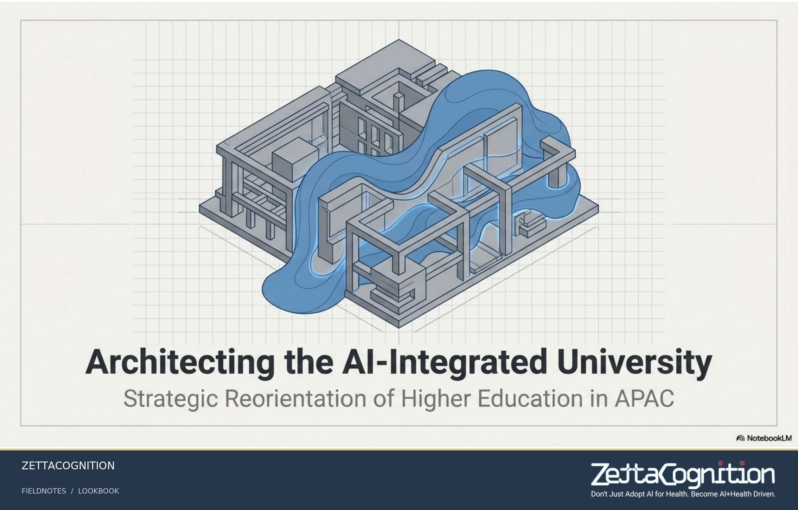 The AI University Blueprint, slide 1 of 8